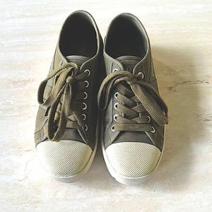 Olive Green Gola Sneakers